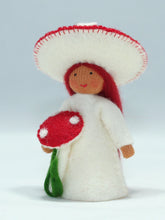 2.5" Mushroom Fairy (handmade doll) - Legacy Collection - Fundraiser