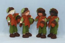 Acorn Pixie Doll – 3.5” Handmade Felt Waldorf Decoration by Ambrosius