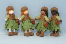 Acorn Pixie Doll – 3.5” Handmade Felt Waldorf Decoration by Ambrosius
