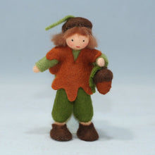 Handmade Acorn Pixie Doll by Ambrosius – Eco-Friendly Wool Felt Waldorf Toy from Eco Flower Fairies LLC