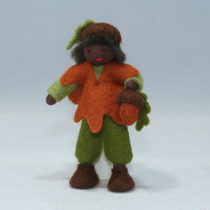 Handmade Acorn Pixie Doll by Ambrosius – Eco-Friendly Wool Felt Waldorf Toy from Eco Flower Fairies LLC