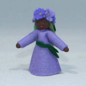 Handmade Aster Fairy Doll by Ambrosius – Eco-Friendly Wool Felt Waldorf Toy from Eco Flower Fairies LLC