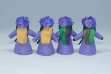 Aster Fairy Doll – 2.5” & 3" Handmade Felt Waldorf Decorations by Ambrosius