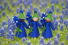 Handmade Bluebonnet Fairy Doll by Ambrosius – Eco-Friendly Wool Felt Waldorf Toy from Eco Flower Fairies LLC