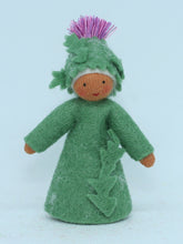 Handmade Burdock Fairy Doll by Ambrosius – Eco-Friendly Wool Felt Waldorf Toy from Eco Flower Fairies LLC