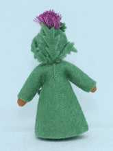 Burdock Fairy Doll – 2.5” Handmade Felt Waldorf Decoration by Ambrosius