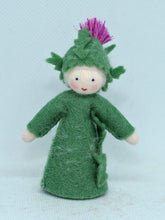 Handmade Burdock Fairy Doll by Ambrosius – Eco-Friendly Wool Felt Waldorf Toy from Eco Flower Fairies LLC