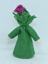 Burdock Fairy Doll – 2.5” Handmade Felt Waldorf Decoration by Ambrosius