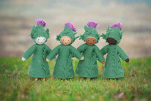 Handmade Burdock Fairy Doll by Ambrosius – Eco-Friendly Wool Felt Waldorf Toy from Eco Flower Fairies LLC