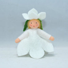 Handmade Christmas Rose Princess Doll by Ambrosius – Eco-Friendly Wool Felt Waldorf Toy from Eco Flower Fairies LLC
