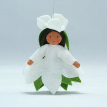 Handmade Christmas Rose Princess Doll by Ambrosius – Eco-Friendly Wool Felt Waldorf Toy from Eco Flower Fairies LLC