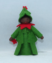 Handmade Christmas Tree Fairy Doll by Ambrosius – Eco-Friendly Wool Felt Waldorf Toy from Eco Flower Fairies LLC