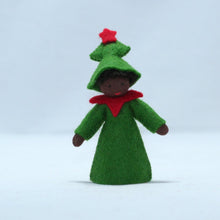 Handmade Christmas Tree Fairy Doll by Ambrosius – Eco-Friendly Wool Felt Waldorf Toy from Eco Flower Fairies LLC