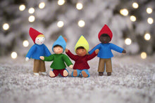 Handmade Elf Helper Doll by Ambrosius – Eco-Friendly Wool Felt Waldorf Toy from Eco Flower Fairies LLC