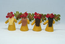 Autumn Fairy Doll – 3" Handmade Felt Waldorf Decoration by Ambrosius