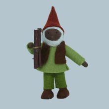Handmade Forest Gnome Doll by Ambrosius – Eco-Friendly Wool Felt Waldorf Toy from Eco Flower Fairies LLC