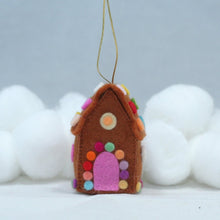 Handmade Christmas Gingerbread House by Ambrosius – Eco-Friendly Wool Felt Waldorf Toy from Eco Flower Fairies LLC