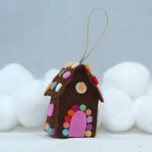 Handmade Christmas Gingerbread House by Ambrosius – Eco-Friendly Wool Felt Waldorf Toy from Eco Flower Fairies LLC