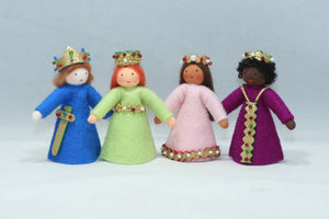 Handmade Halloween Prince Doll by Ambrosius – Eco-Friendly Wool Felt Waldorf Toy from Eco Flower Fairies LLC