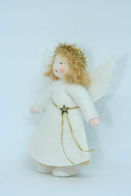 Abundance Angel (miniature hanging felt doll)