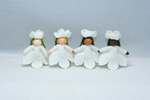 Christmas Rose Princess | Waldorf Doll Shop | Eco Flower Fairies | Handmade by Ambrosius