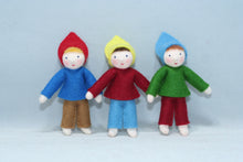 Elf Helper Doll – 3.5” Handmade Felt Waldorf Decoration by Ambrosius