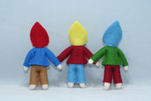 Elf Helper Doll – 3.5” Handmade Felt Waldorf Decoration by Ambrosius