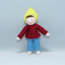 Handmade Elf Helper Doll by Ambrosius – Eco-Friendly Wool Felt Waldorf Toy from Eco Flower Fairies LLC