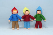 Elf Helper Doll – 3.5” Handmade Felt Waldorf Decoration by Ambrosius
