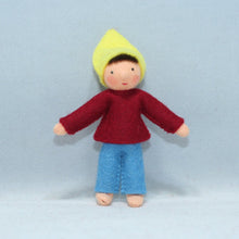 Handmade Elf Helper Doll by Ambrosius – Eco-Friendly Wool Felt Waldorf Toy from Eco Flower Fairies LLC