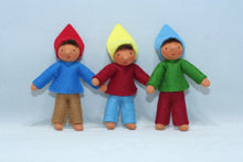 Elf Helper Doll – 3.5” Handmade Felt Waldorf Decoration by Ambrosius