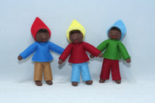 Elf Helper Doll – 3.5” Handmade Felt Waldorf Decoration by Ambrosius