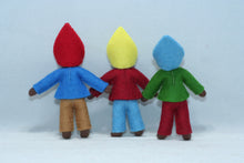 Elf Helper Doll – 3.5” Handmade Felt Waldorf Decoration by Ambrosius