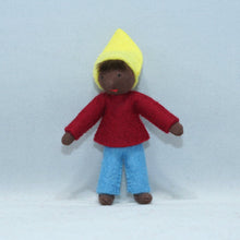 Handmade Elf Helper Doll by Ambrosius – Eco-Friendly Wool Felt Waldorf Toy from Eco Flower Fairies LLC