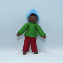 Handmade Elf Helper Doll by Ambrosius – Eco-Friendly Wool Felt Waldorf Toy from Eco Flower Fairies LLC
