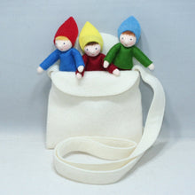 Handmade Elf Helper Doll by Ambrosius – Eco-Friendly Wool Felt Waldorf Toy from Eco Flower Fairies LLC