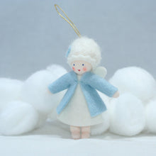 Handmade Winter Pixie Doll by Ambrosius – Eco-Friendly Wool Felt Waldorf Toy from Eco Flower Fairies LLC