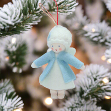 Handmade Winter Pixie Doll by Ambrosius – Eco-Friendly Wool Felt Waldorf Toy from Eco Flower Fairies LLC