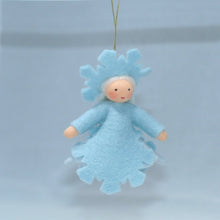 Handmade Snowflake Princess Doll by Ambrosius – Eco-Friendly Wool Felt Waldorf Toy from Eco Flower Fairies LLC
