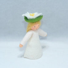 Handmade Water Lily Fairy Doll by Ambrosius – Eco-Friendly Wool Felt Waldorf Toy from Eco Flower Fairies LLC