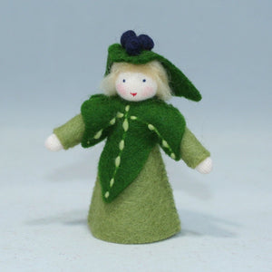 Handmade Ivy Fairy Doll by Ambrosius – Eco-Friendly Wool Felt Waldorf Toy from Eco Flower Fairies LLC