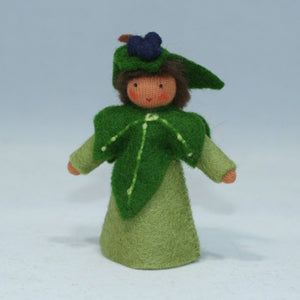 Handmade Ivy Fairy Doll by Ambrosius – Eco-Friendly Wool Felt Waldorf Toy from Eco Flower Fairies LLC