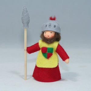 Handmade Halloween Prince Doll by Ambrosius – Eco-Friendly Wool Felt Waldorf Toy from Eco Flower Fairies LLC