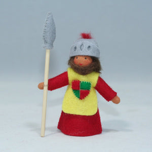 Handmade Halloween Prince Doll by Ambrosius – Eco-Friendly Wool Felt Waldorf Toy from Eco Flower Fairies LLC
