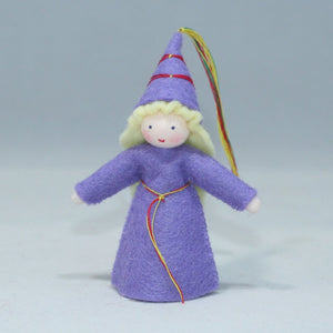 Handmade Halloween Princess Doll by Ambrosius – Eco-Friendly Wool Felt Waldorf Toy from Eco Flower Fairies LLC