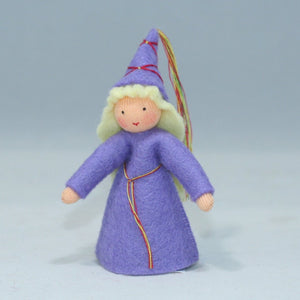 Handmade Halloween Princess Doll by Ambrosius – Eco-Friendly Wool Felt Waldorf Toy from Eco Flower Fairies LLC