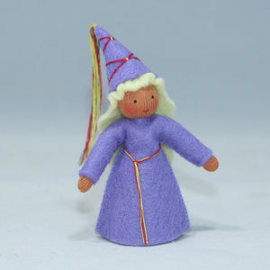 Handmade Halloween Princess Doll by Ambrosius – Eco-Friendly Wool Felt Waldorf Toy from Eco Flower Fairies LLC