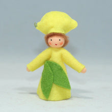Handmade Lemon Fairy Doll by Ambrosius – Eco-Friendly Wool Felt Waldorf Toy from Eco Flower Fairies LLC