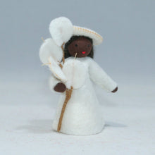 Handmade Lunaria Fairy Doll by Ambrosius – Eco-Friendly Wool Felt Waldorf Toy from Eco Flower Fairies LLC