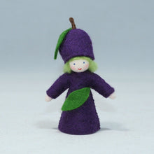 Handmade Plum Fairy Doll by Ambrosius – Eco-Friendly Wool Felt Waldorf Toy from Eco Flower Fairies LLC